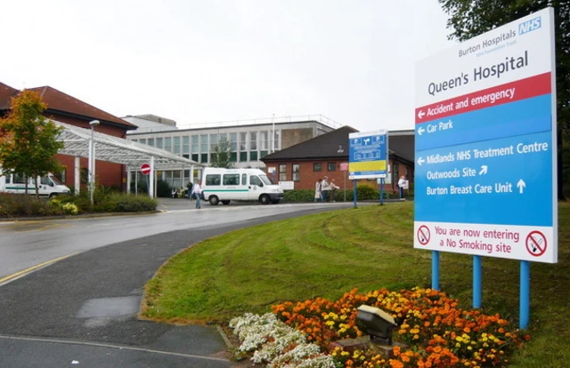 Queen's Hospital in Burton