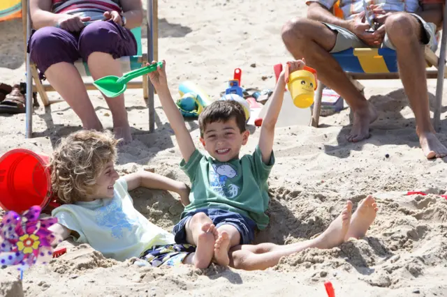 Child on a beach