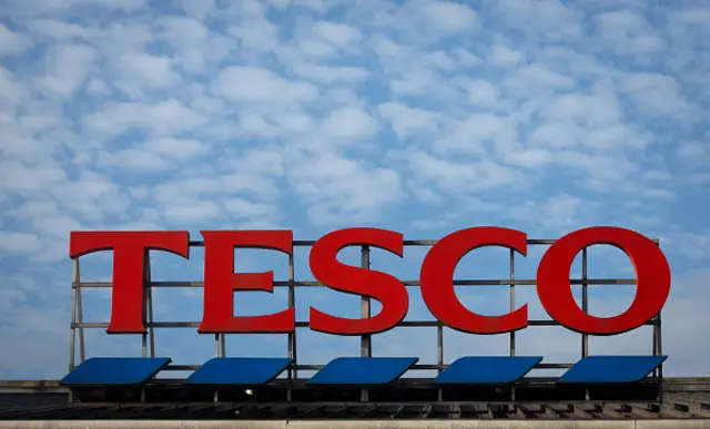 Tesco sign