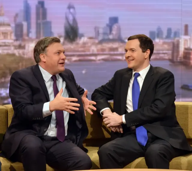 Ed Balls and George Osborne