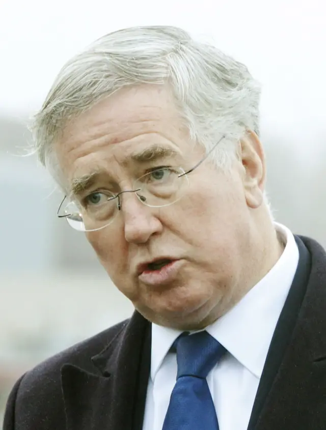 Defence Secretary Michael Fallon MP