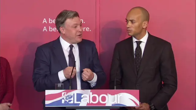 Ed Balls and Chuka Umunna