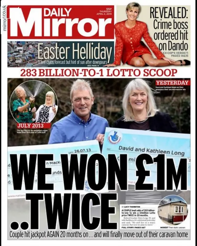 Mirror front page