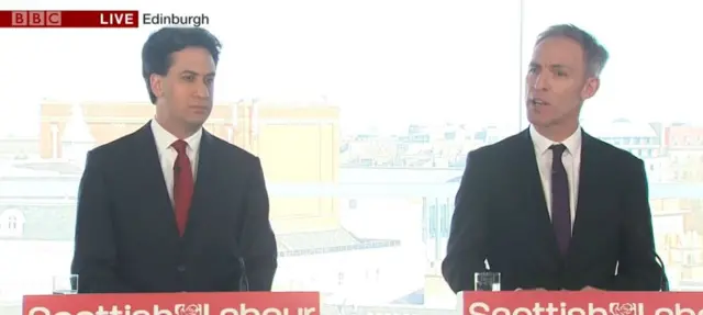 Ed Miliband and Jim Murphy