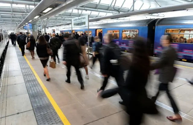 Rail commuters