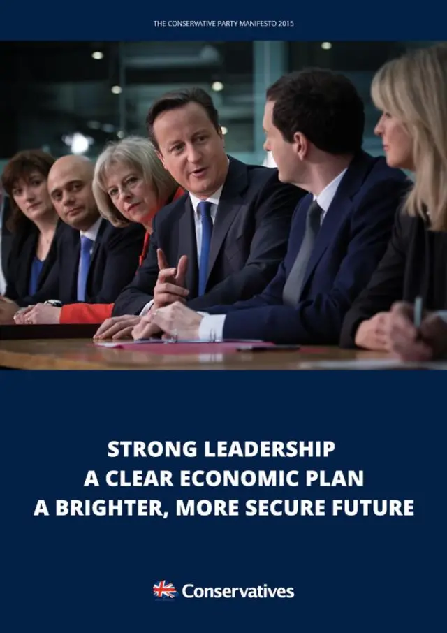 Conservative manifesto