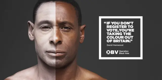 David Harewood in Operation Black Vote poster