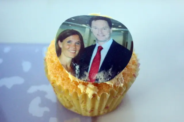 Clegg cupcake