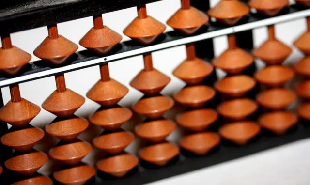 Japanese abacus