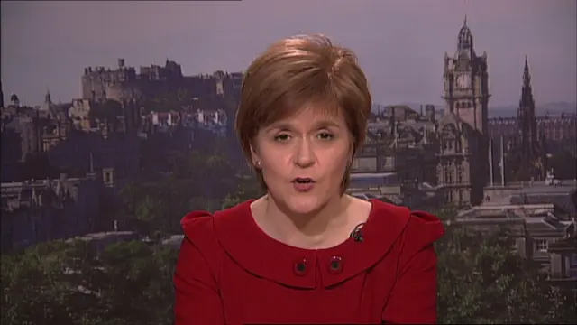 Nicola Sturgeon