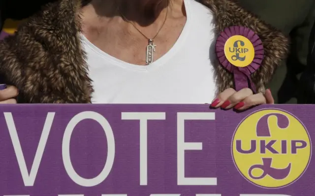 Vote UKIP placard