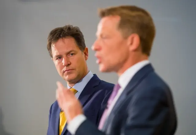 Nick Clegg and David Laws