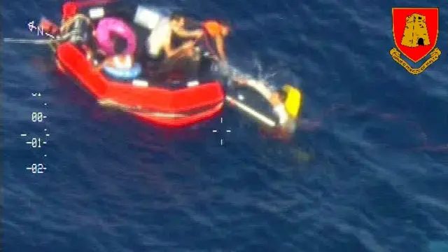 Migrants rescued