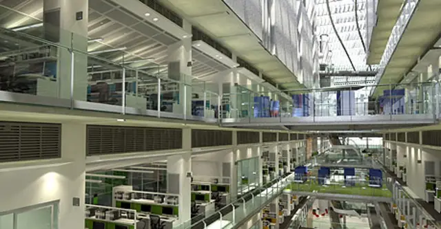 Interior of the Crick Institute