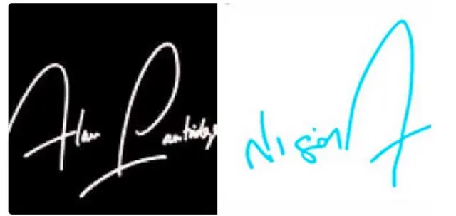 Signatures