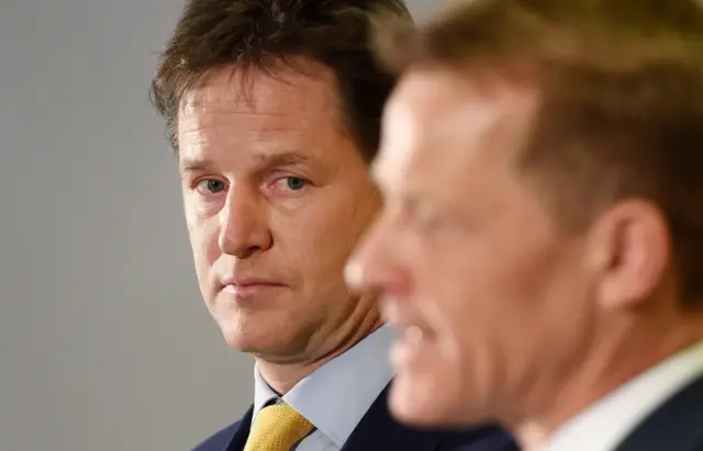 Nick Clegg and David Laws