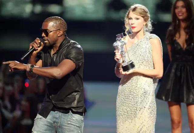 Kayne West and Taylor Swift