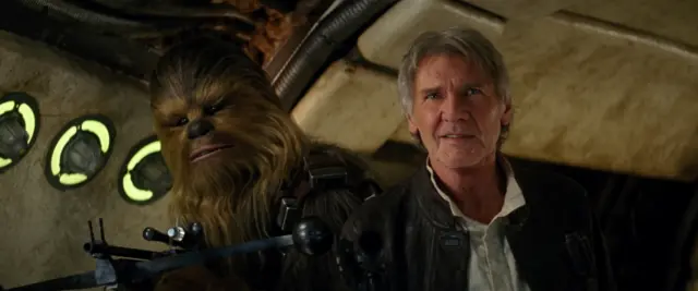 Han Solo and Chewbacca