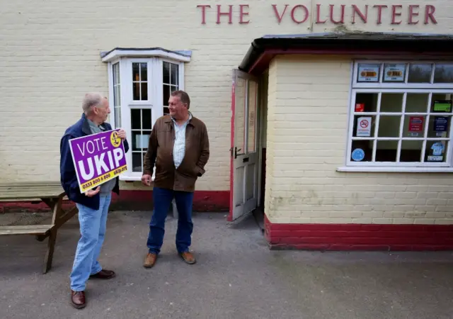 Ukip campaigning in Kent