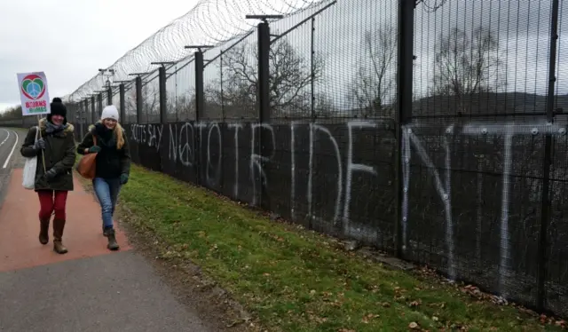 Trident protest