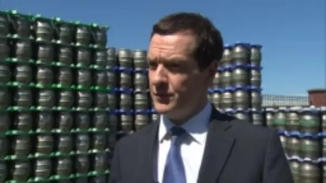 George Osborne in Lewes