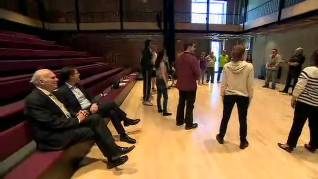 Vince Cable and Nick Clegg at a Mind event