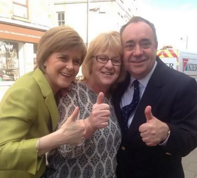 Sturgeon, Salmond and Fraser Nelson's Auntie Patsy