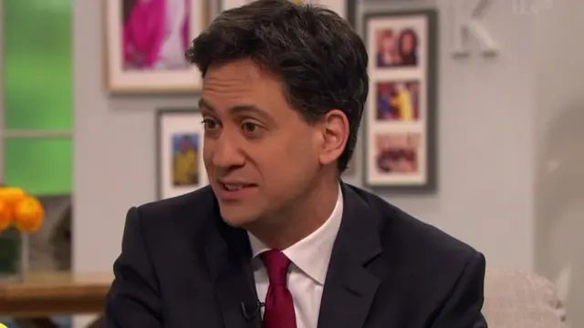 Labour leader Ed Miliband