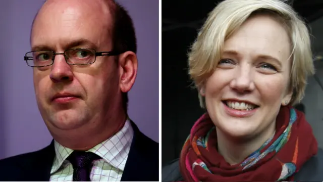 UKIP candidate Mark Reckless (left) and Labour candidate Stella Creasy