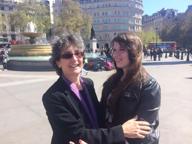 Helen Pankhurst and Rachel Robinson