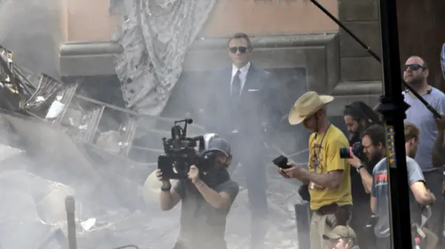 The current Bond, Daniel Craig, is filming his latest adventure in Mexico City