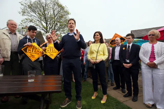 Nick Clegg in Sheffield