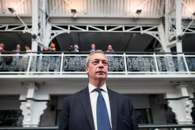 UKIP leader Nigel Farage