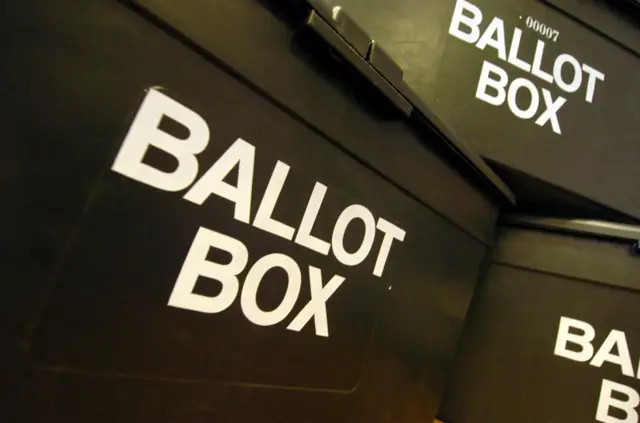 Ballot boxes