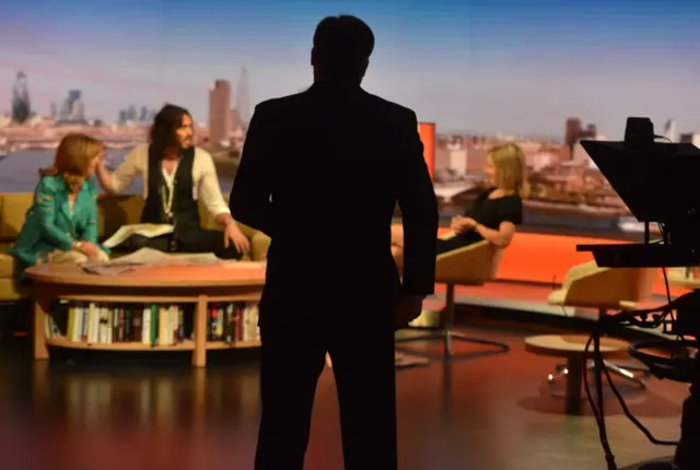 Ed Balls and Russell Brand on the Andrew Marr Show