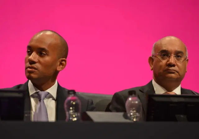 Chuka Umunna and Keith Vaz