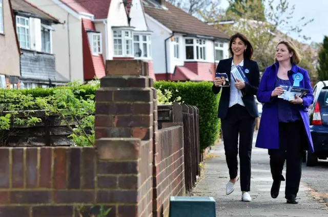 Samantha Cameron and Mary Macleod