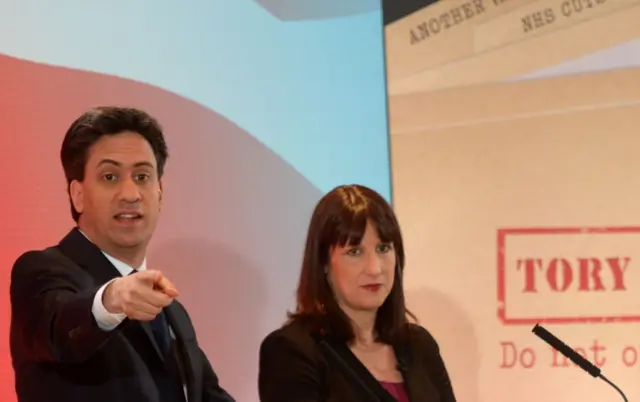 Ed Miliband and Rachel Reeves