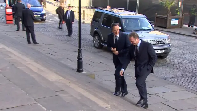 David Cameron & James Harding