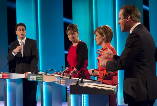 Leaders debate