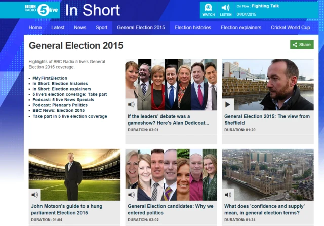 5live website