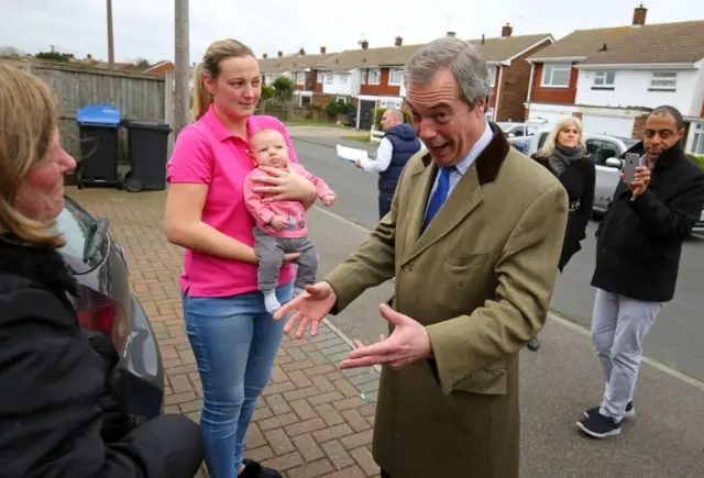 Nigel Farage in Kent