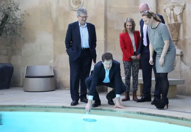 Nick Clegg at Bath Spa