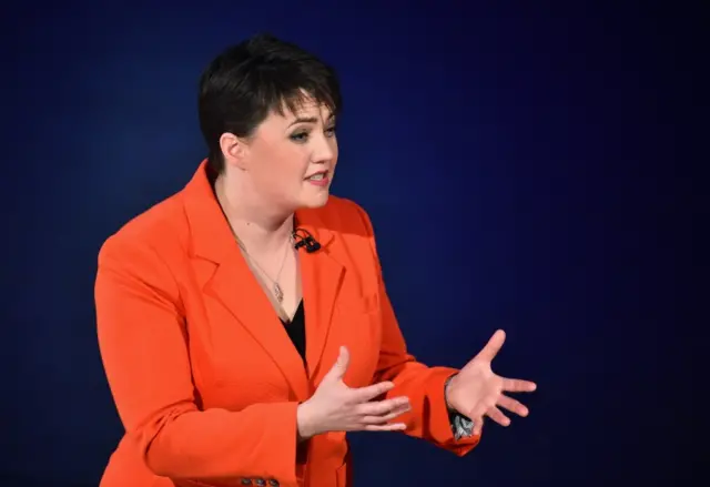 Scottish Conservative leader Ruth Davidson