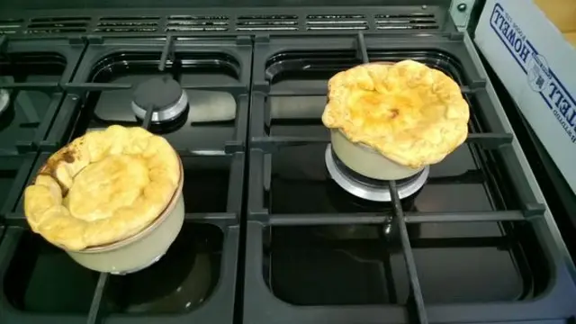 David and Samantha Cameron's pies baked in Cardiff