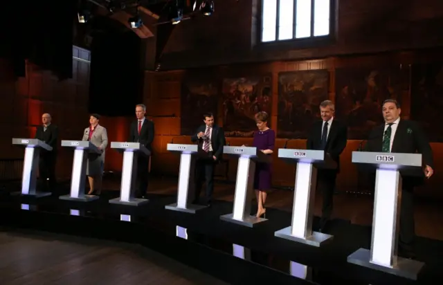 Scottish leaders' debate