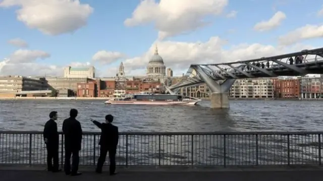 Businessmen in London