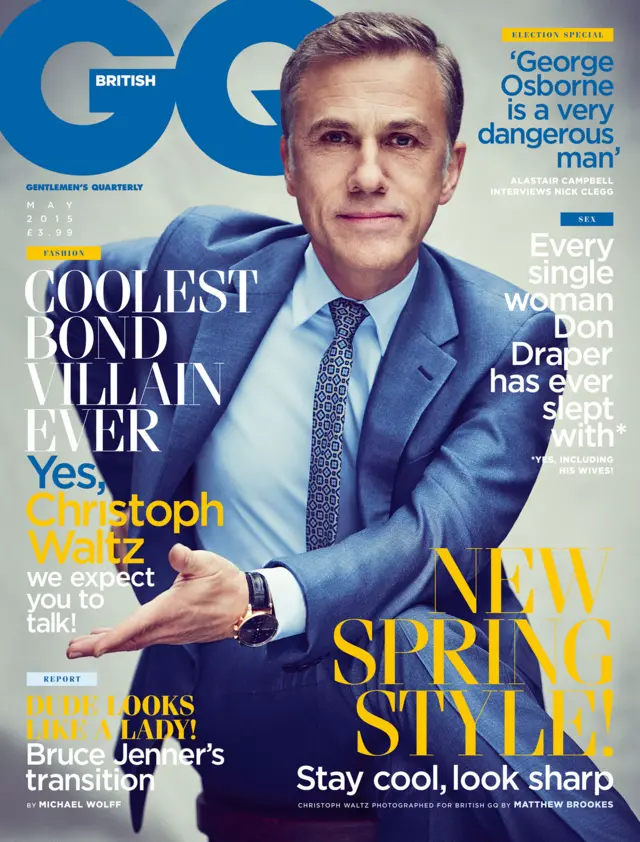 GQ front cover