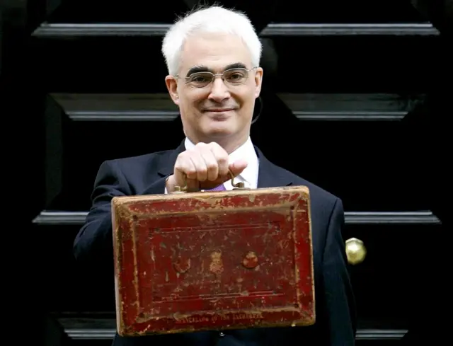 Alistair Darling Budget