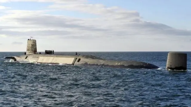 Trident submarine